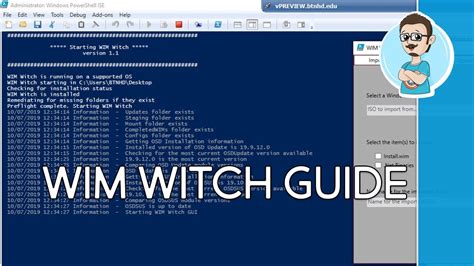 Wim witches operating system 11
